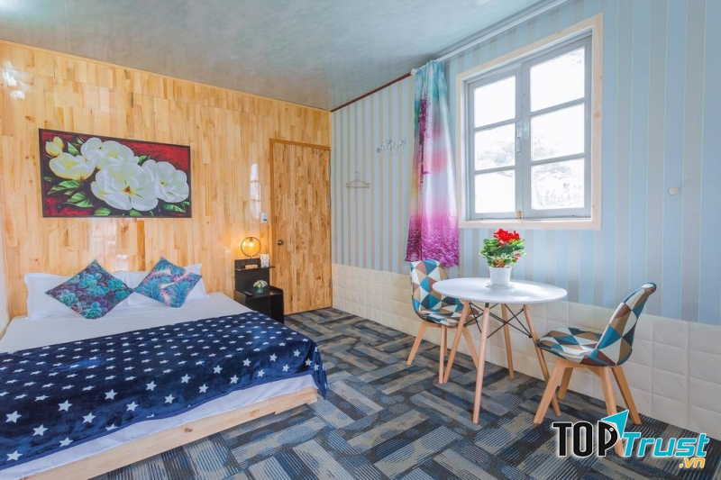 Căn hộ Ruby house bao gồm 3 phòng ngủ riêng biệt, 3 phòng tắm và phòng khách.