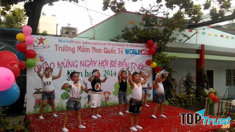 Ngày hội bé đến trường của trường mầm non Quốc Tế WorldKids