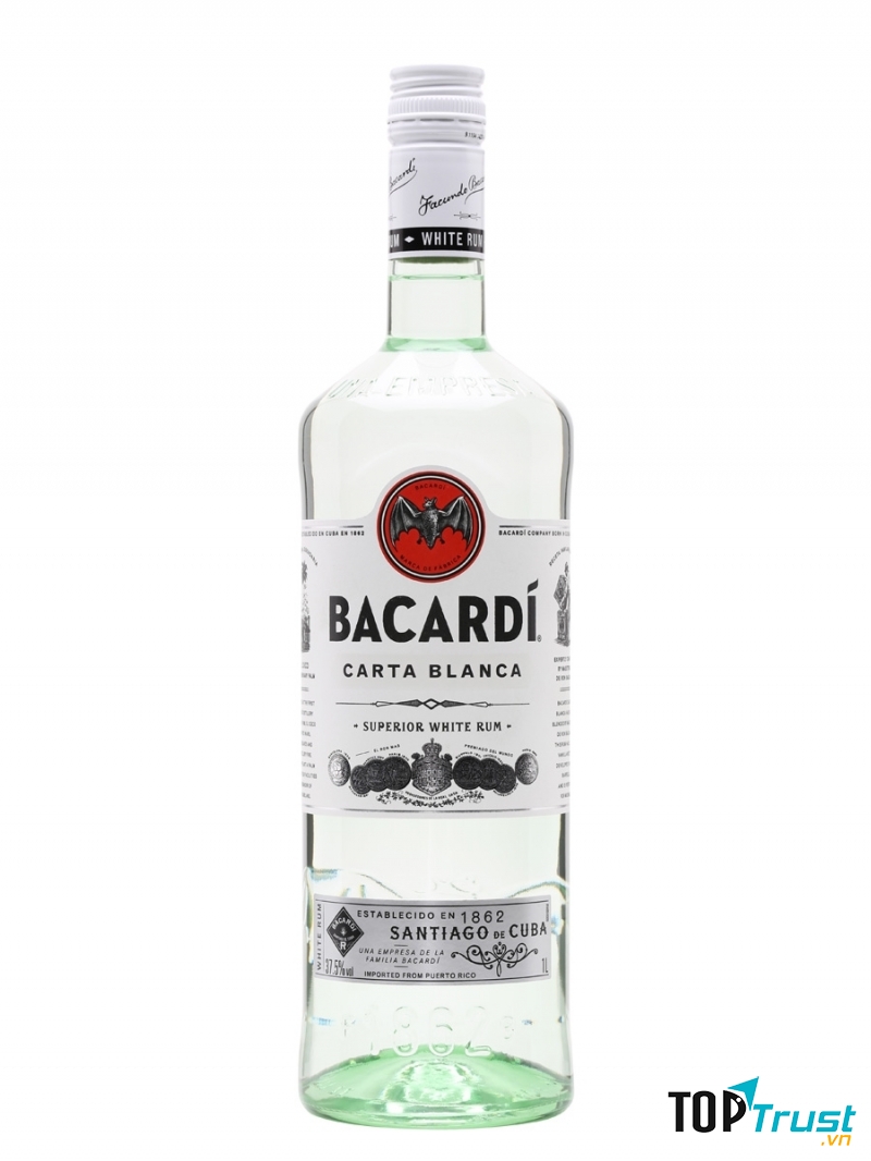Rượu Bacardi Carta Blanca Superior White Rum