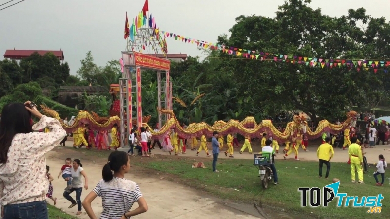 Vân Xá ngày hội làng (Nguồn: Sưu tầm)