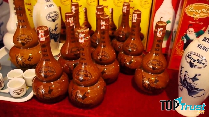 Rượu làng Vân là thương hiệu rượu truyền thống nổi tiếng