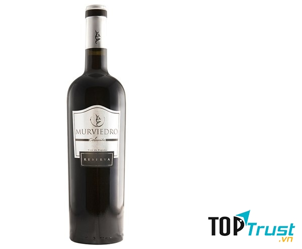 Rượu vang Murviedro Coleccion Reserva có màu đỏ tươi, có mùi hương tao nhã