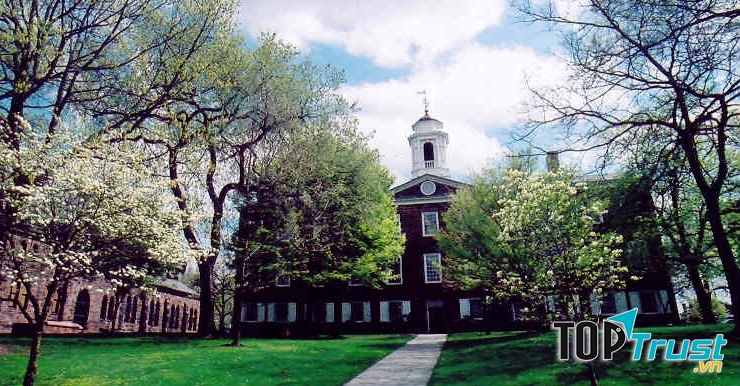 Rutgers University được biết đến như một trường đại học tốt nhất tại tiểu bang New Jersey của Mỹ