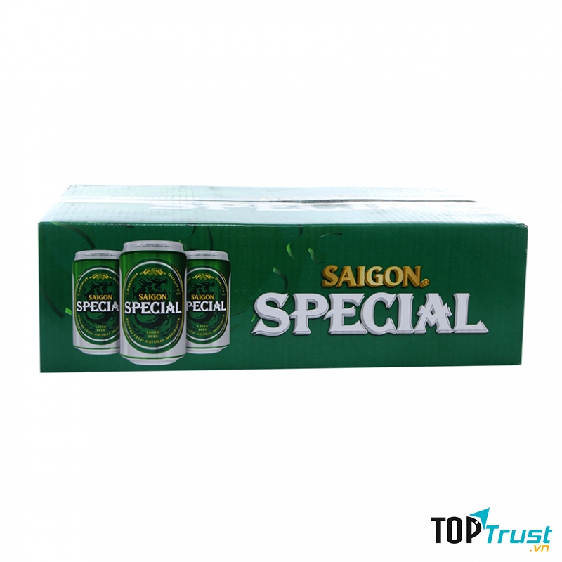 Sabeco Saigon Special Lager Beer (Việt Nam, Thùng 24 Lon 330ml)