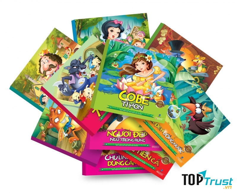 Tặng một quyển sách hay quyển truyện mà bé yêu thích