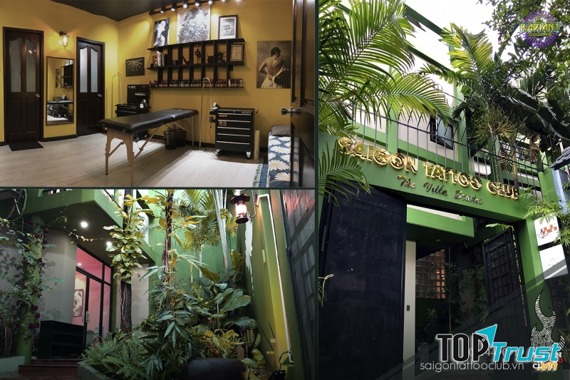 Saigon Tattoo Club – Cơ sở xăm hình nghệ thuật với trang thiết bị hiện đại chuẩn Châu Âu