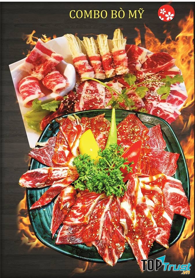 Buffet ngon hấp dẫn tại nhà hàng.