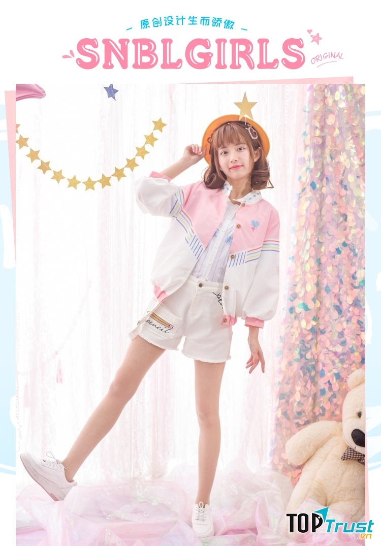 Áo khoác phong cách Nhật Bản của shop Sakurafashion