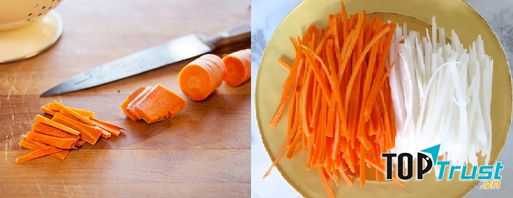 Salad củ cải, cà rốt
