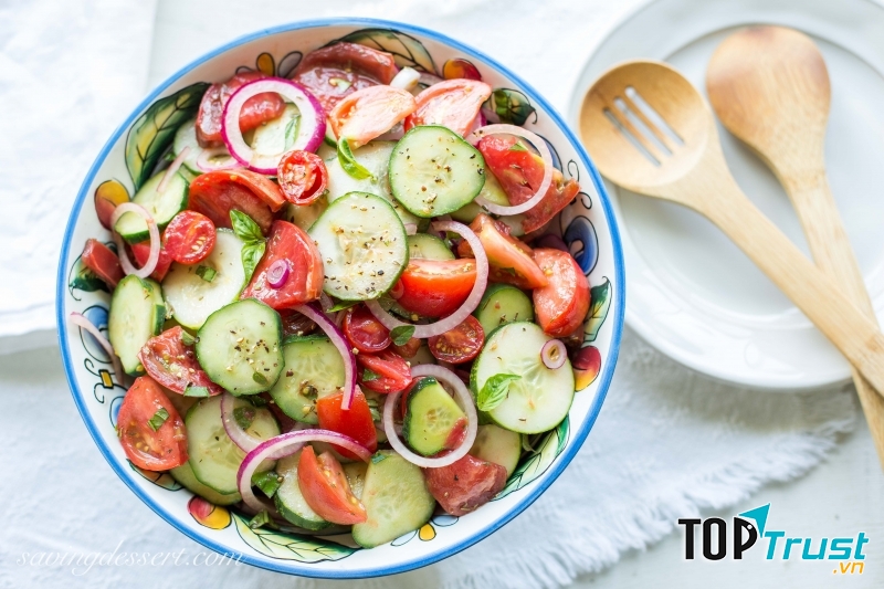 Salad rau củ luôn là món ăn tốt cho sức khỏe