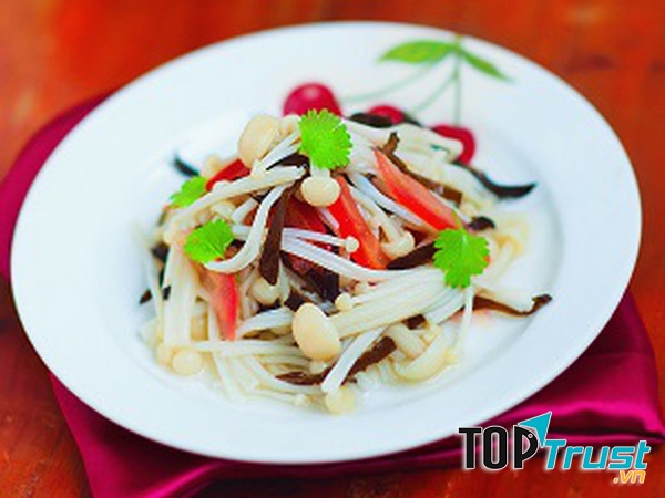 Salad nấm kim châm
