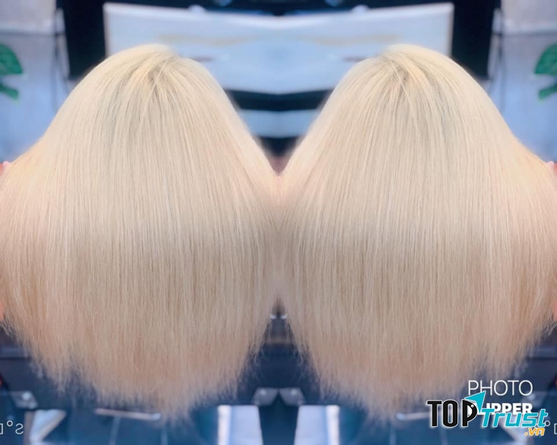 Tóc nhuộm tại ﻿Salon Dĩ Xitrum