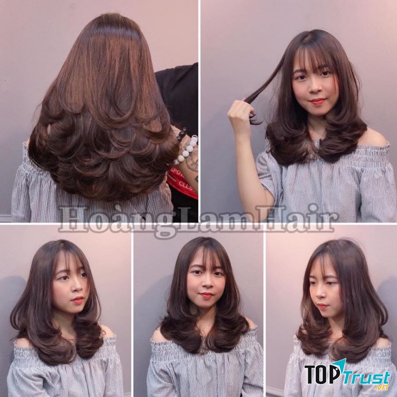 Khách hàng của Salon tóc Hoàng Lam
