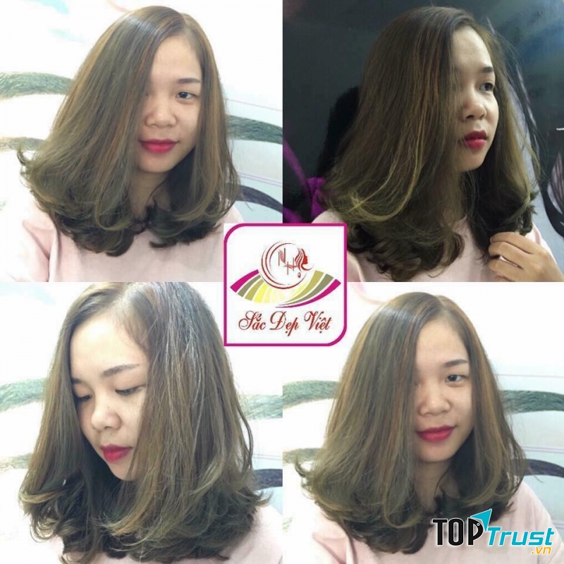 Không chỉ được tạo kiểu tóc còn được phục hồi hư tổn khi đến Salon Tóc Nhị
