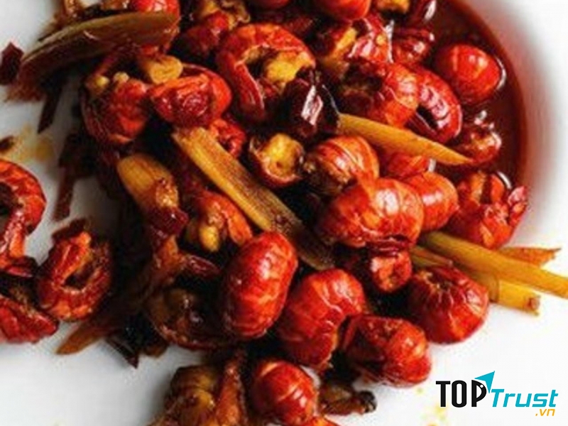 Nhìn món ăn rất bắt mắt