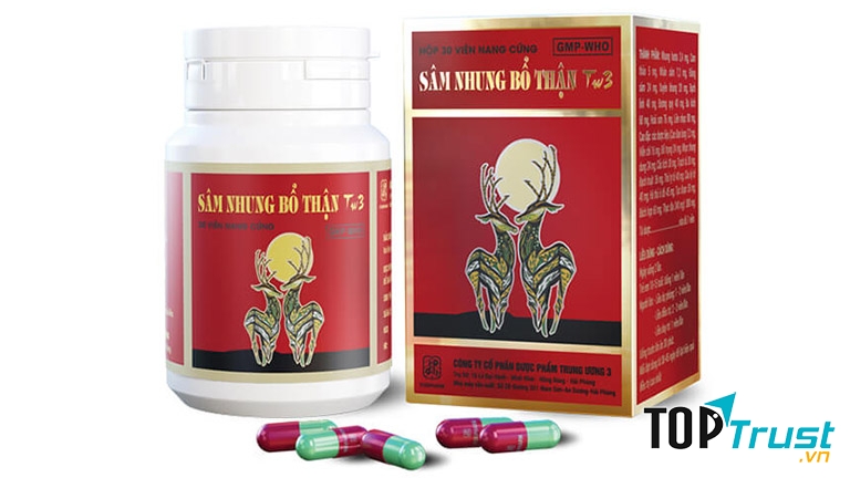 Sâm nhung bổ thận TW3