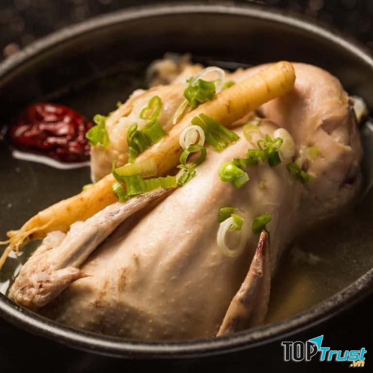 Samgyetang (Gà hầm sâm)