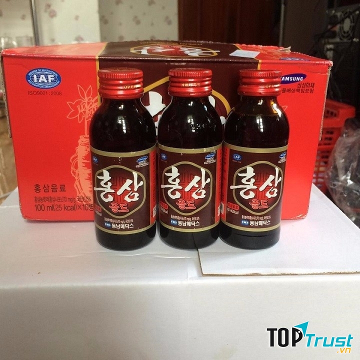 Nước uống hồng sâm Hàn Quốc
