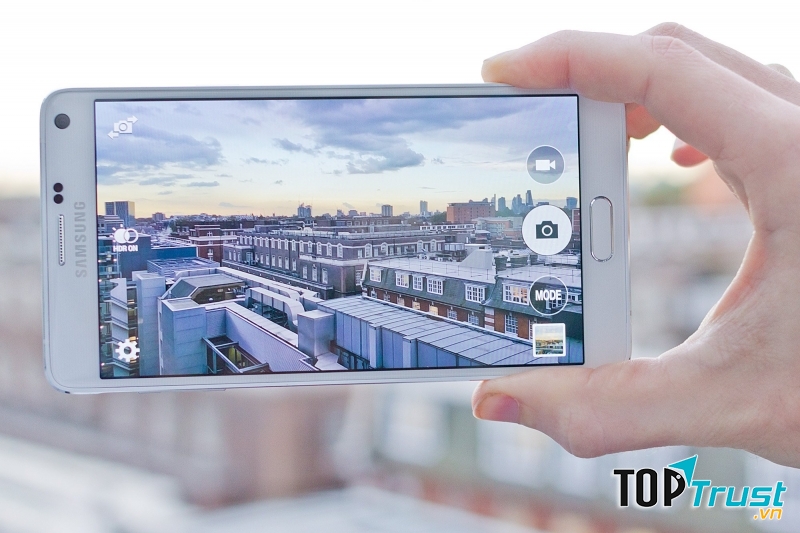 Camera trên Note 4 cho khả năng chụp ảnh tuyệt vời!