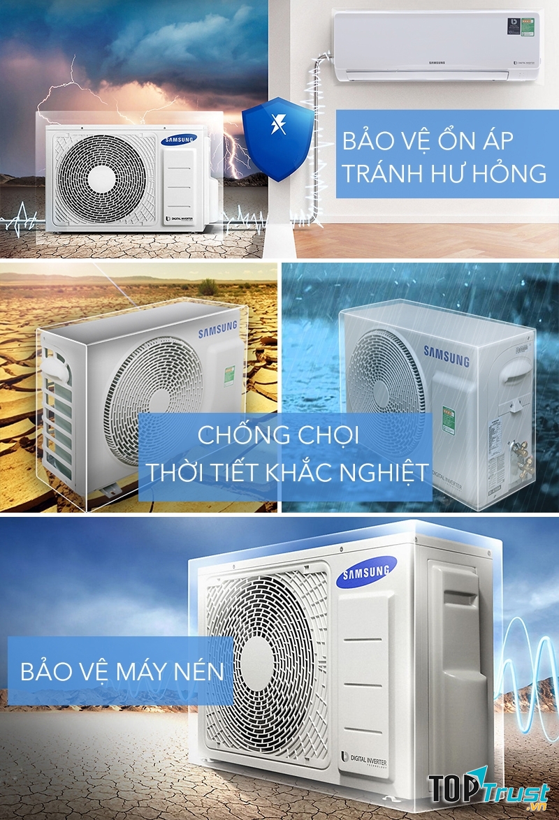 Máy lạnh có công nghệ hiện đại