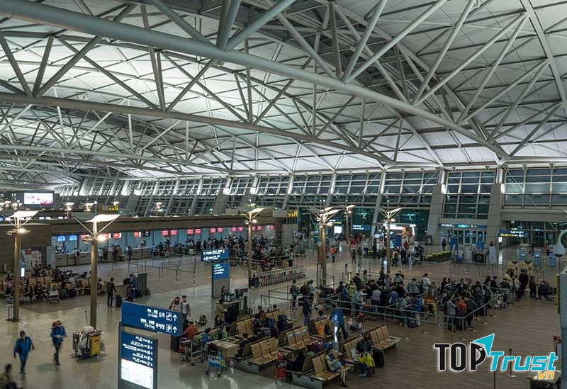 Nhà ga ở Sân bay quốc tế Incheon