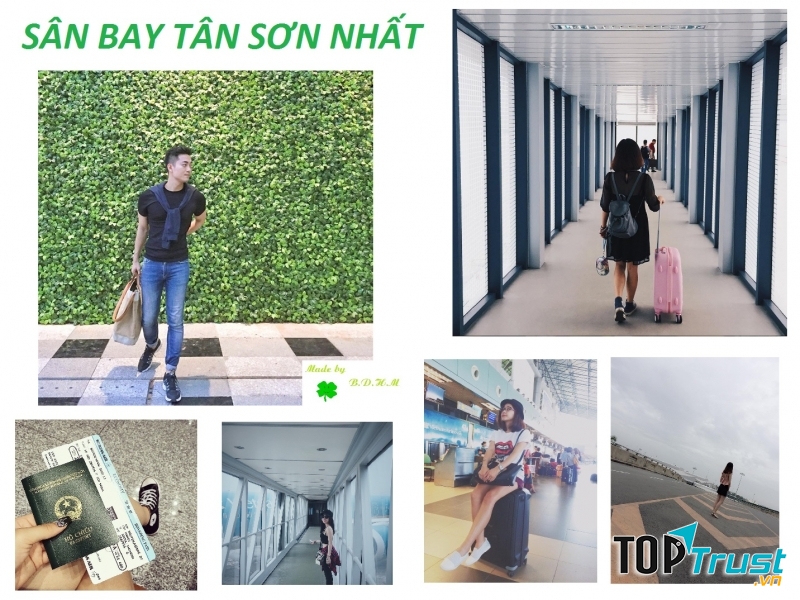 Hình chụp ở Sân bay Tân Sơn Nhất - Nguồn: Sưu tầm