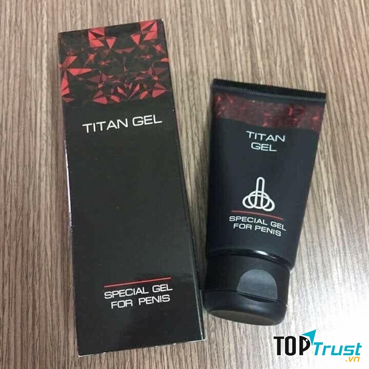 Sản phẩm hỗ trợ sinh lý cho nam giới - Gel Titan