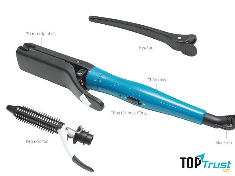 Máy tạo kiểu tóc Philips được nhiều cô nàng chọn lựa và đánh giá cao về chất lượng qua những mẫu tóc mà máy hỗ trợ thực hiện.