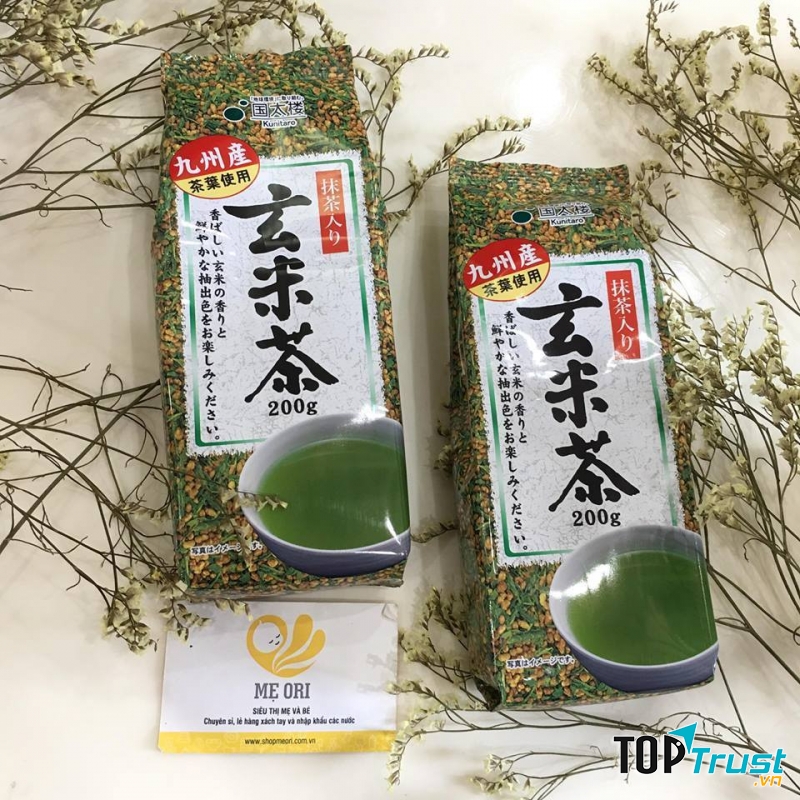 Sản phẩm trà xanh gạo lứt Kunitaro Nhật Bản