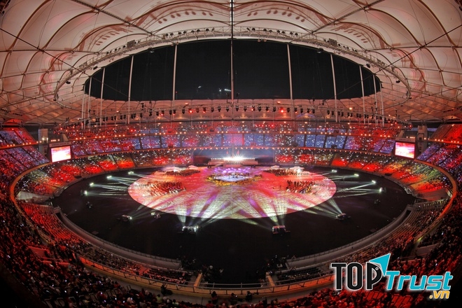Sân vận động Quốc gia Bukit Jalil nơi diễn ra các sự kiện thể thao quan trọng