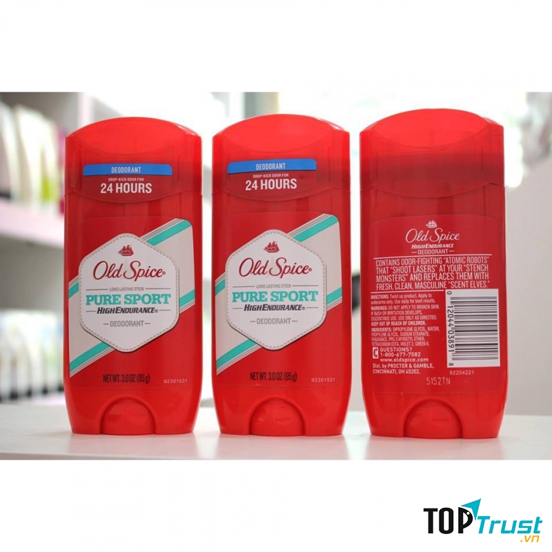 Sáp khử mùi Old Spice Pure Sport
