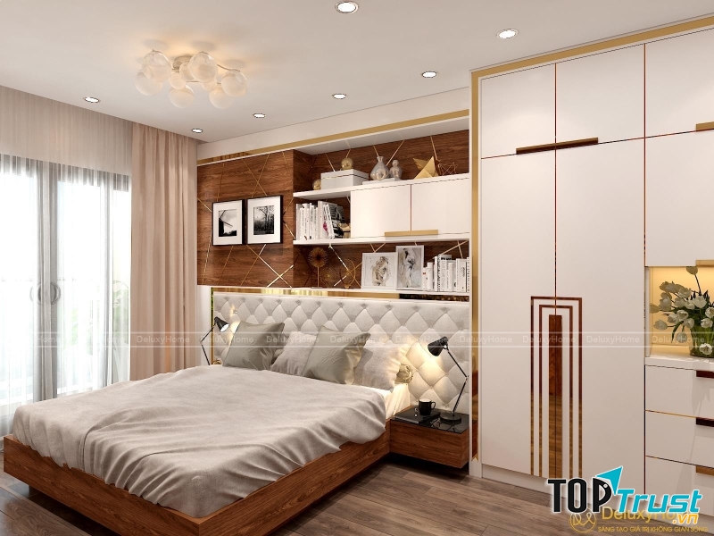 Sắp xếp lại giường ngủ khi thức dậy