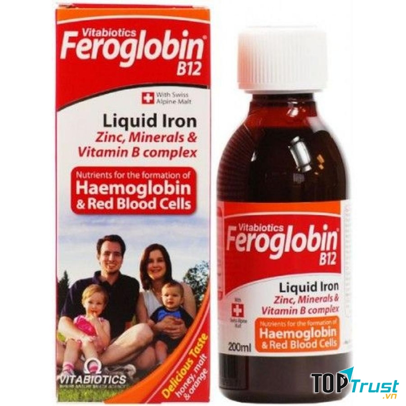 Sirô bổ sung sắt Feroglobin B12