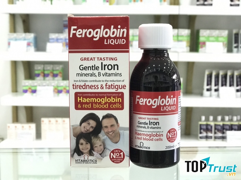 Siro bổ sung sắt Feroglobin B12