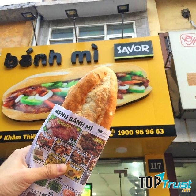 Savor - Bánh Mì & Nước Ép - Khâm Thiên rất được lòng thực khách Hà Nội