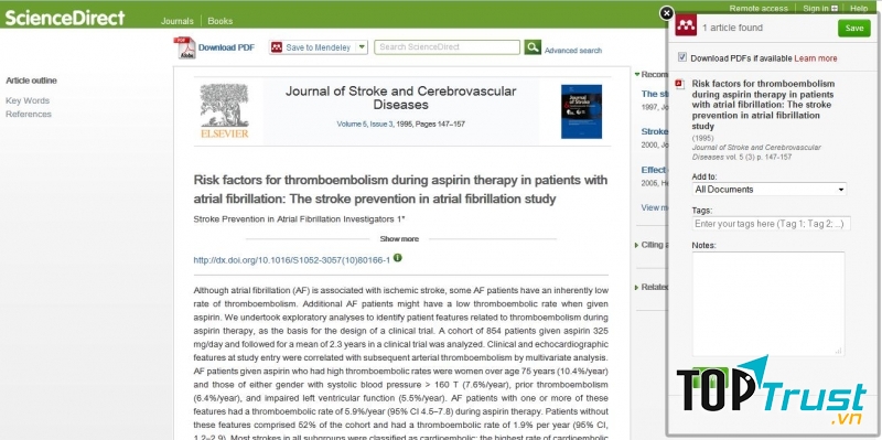 Trang chủ ScienceDirect