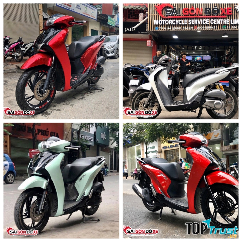 Scooter Hà Nội (Sài Gòn Độ Xe)