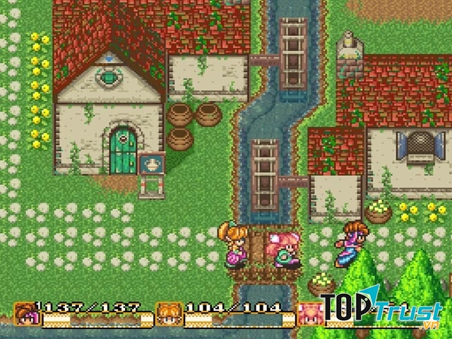 Secret of Mana có lối chiến đấu thời gian thực rất thú vị