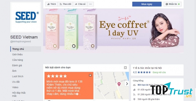 Facebook của SEED Việt Nam