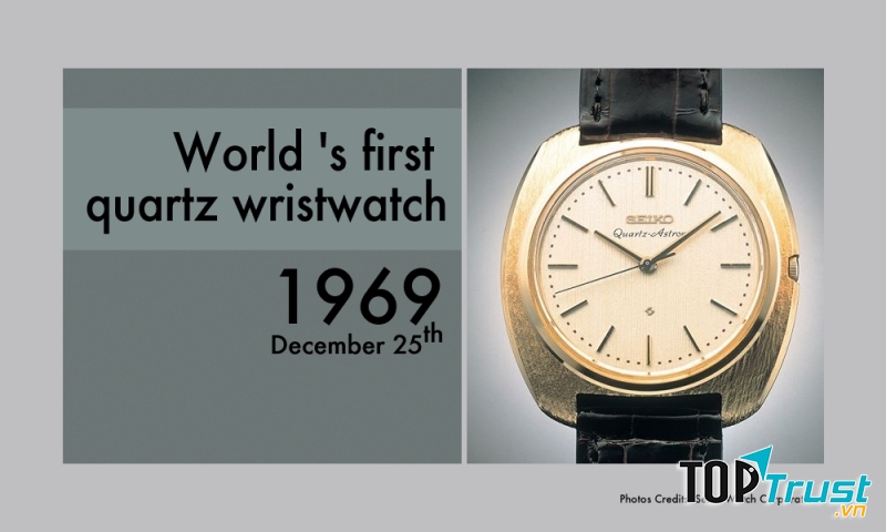 Năm 1969, bộ sưu tập đồng hồ Seiko Astron ra đời đã tạo ra một dấu mốc lớn trong ngành sản xuất đồng hồ trên thế giới.
