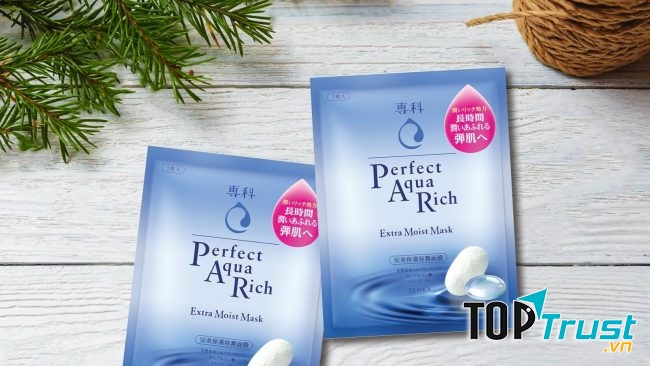Mặt nạ cấp ẩm Senka Perfect Aqua Rich Extra Moist Mask