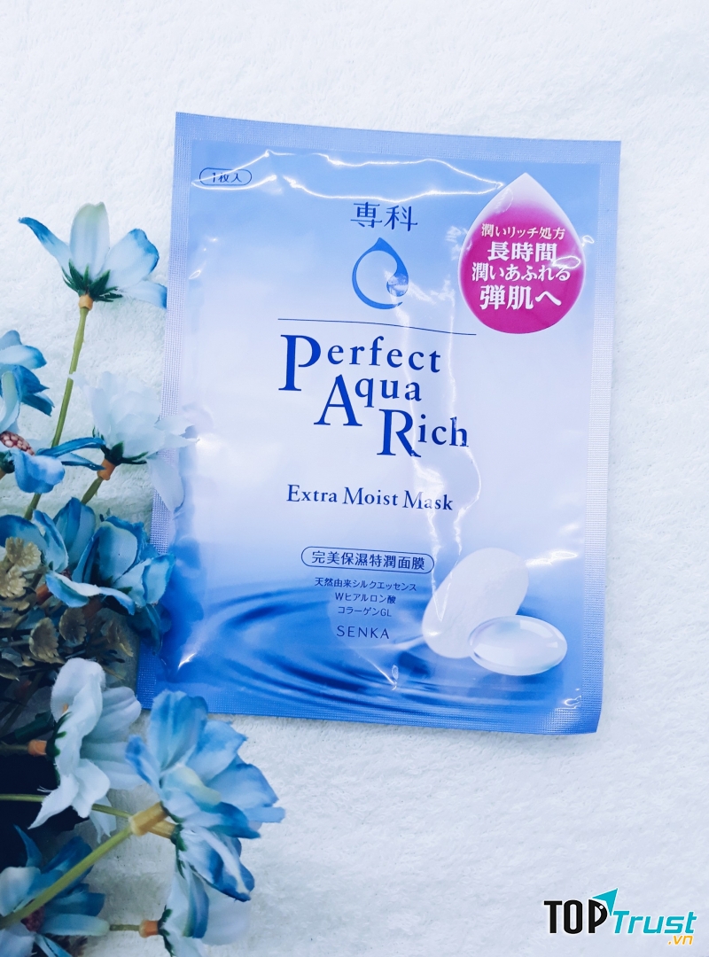 Mặt nạ cấp ẩm Senka Perfect Aqua Rich Extra Moist Mask