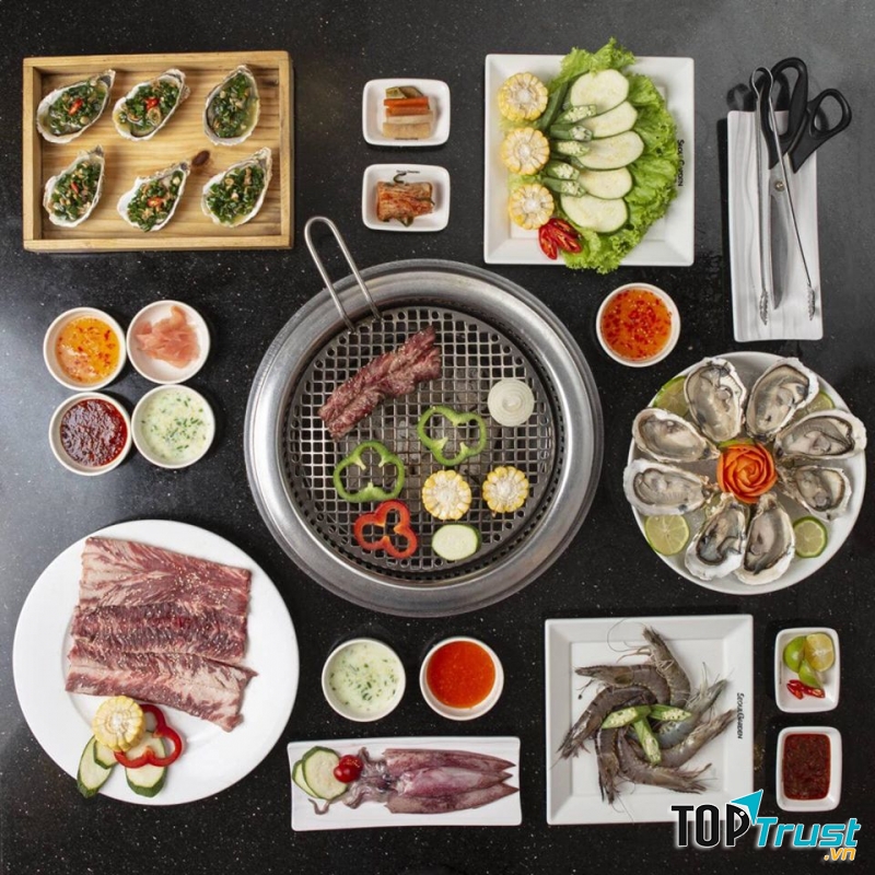 Nhà hàng Seoul Garden là mộ nhân vật không thể thiếu trong khi nhắc đến địa điểm ăn món nướng tại quận 3.