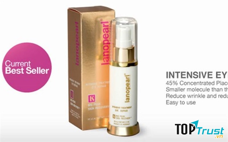 Serum Chống Nhăn Xóa Quầng Thâm Vùng Mắt Intensive Treatment Eye Repair Lanopearl Bio Peak: