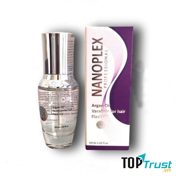 Serum dưỡng tóc phục hồi tóc hư tổn Nanoplex Argan & Vaccin Oil