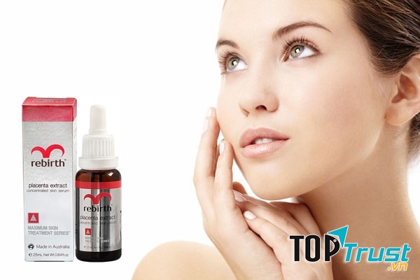 Serum hỗ trợ điều trị tàn nhang hiệu quả từ nhau thai cừu Rebirth
