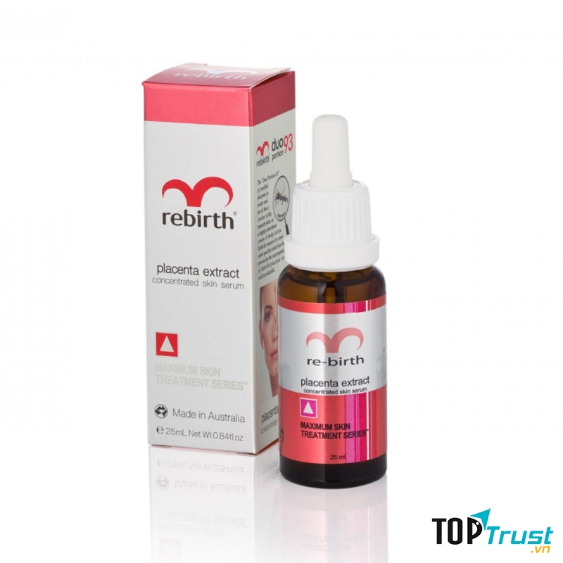 Serum hỗ trợ điều trị tàn nhang hiệu quả từ nhau thai cừu Rebirth