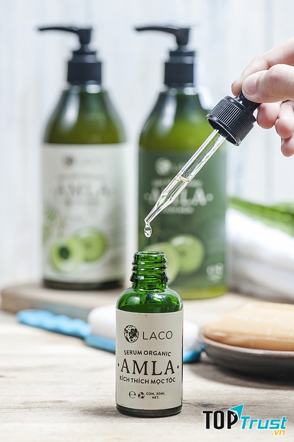 .Serum Organic Amla sản phẩm đầu tiên của Việt Nam sản xuất theo chuẩn Organic USDA của Bộ nông nghiệp Hoa Kì với thành phần hữu cơ hơn 85%.