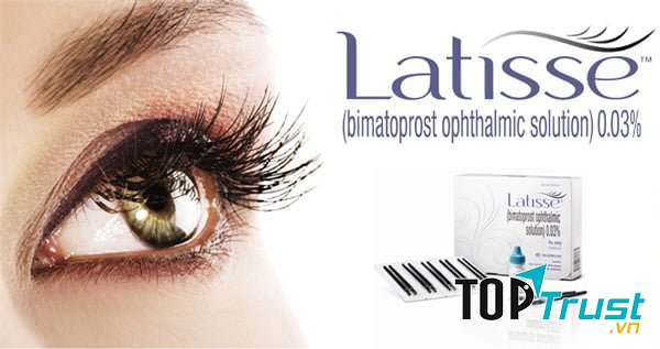 Latisse Solution giúp kích thích mi mọc nhanh, dày hơn