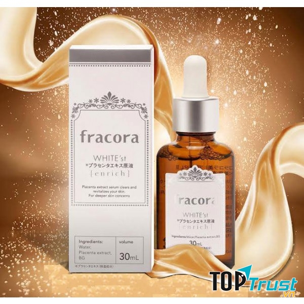 Serum Nhau Thai Heo Trắng Da Trị Nám Fracora White'st Placenta Extract